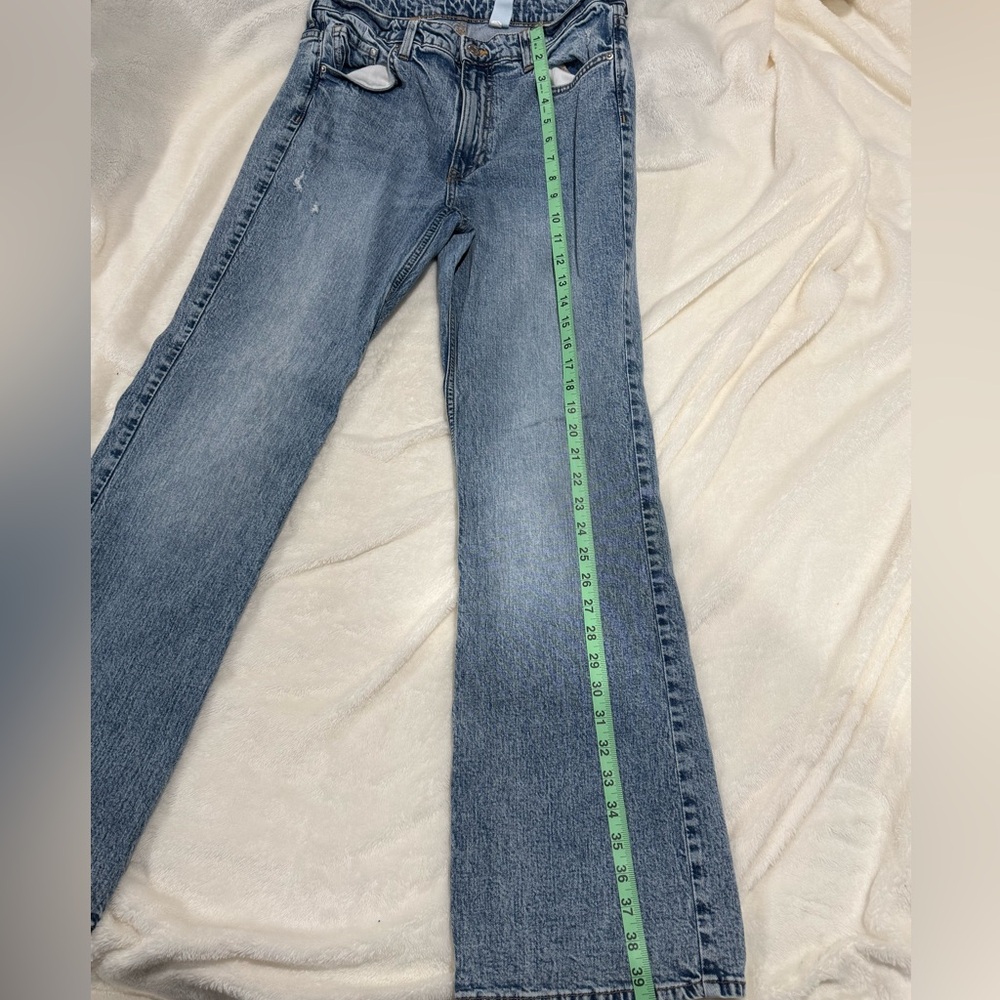 Denim Blue Women’s Bootcut Slim Fit High Waist Jeans Size US10/EUR42/CA10/MX10 - Picture 4 of 16